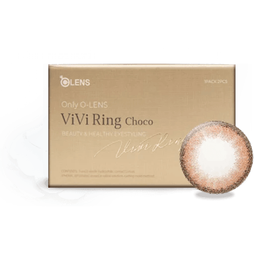 OLENS Vivi Ring Choco (MONTH/2P) - MASHED POTATO UK | Colour Contact Lens
