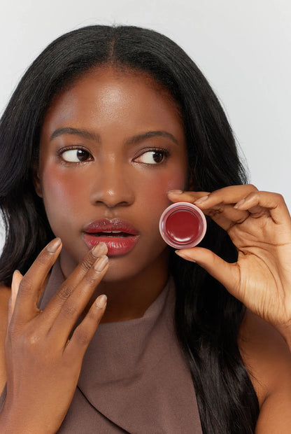 Hapa Kristin Cosmetics Gleam Glow Lip & Blush #102 Plum Red