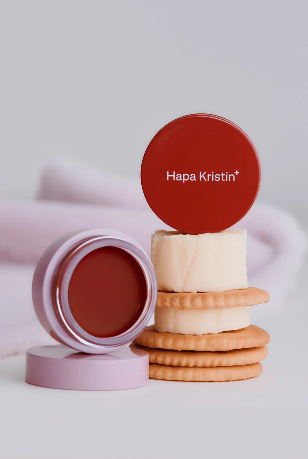 Hapa Kristin Cosmetics Gleam Glow Lip & Blush #101 Rich Red