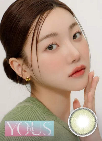 LENSME YOUS Fit Olive (DAILY/10P)