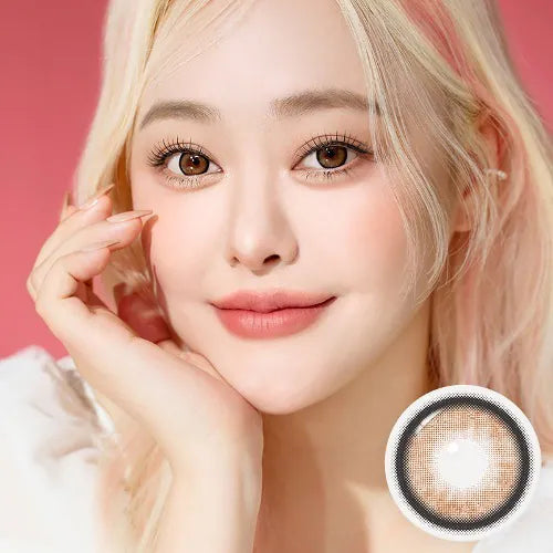 i-SHA Dekame Love Me Toffeenut (DAILY/10P)-MASHED POTATO UK | Colour Contact Lens