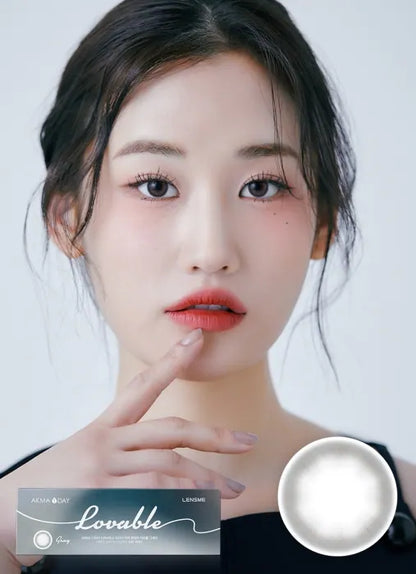 LENSME Akma Lovable Gray (DAILY/30P)