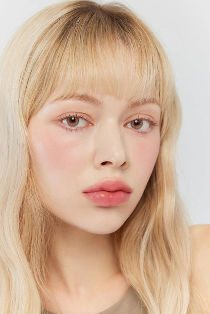 Hapa Kristin Cosmetics Gleam Glow Lip & Blush #302 Dusky Rose - MASHED POTATO UK | Colour Contact Lens