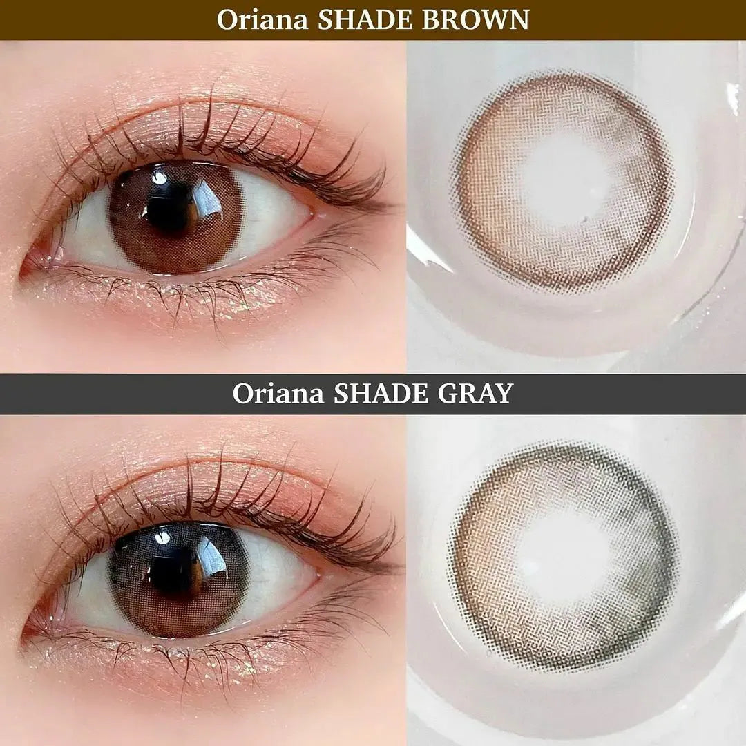 i-SHA Oriana Shade Gray (DAILY/10P)-MASHED POTATO UK | Colour Contact Lens