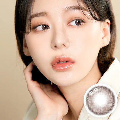 i-SHA Oriana Molton Ash Brown (YEAR/1 Piece)-MASHED POTATO UK | Colour Contact Lens