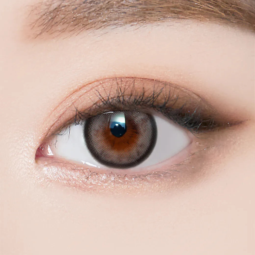 i-SHA Oriana Molton Ash Brown (YEAR/1 Piece)-MASHED POTATO UK | Colour Contact Lens