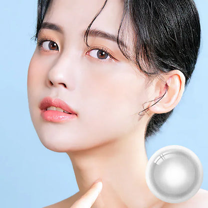 i-SHA Oriana Ariel Gray (YEAR/1 Piece)-MASHED POTATO UK | Colour Contact Lens