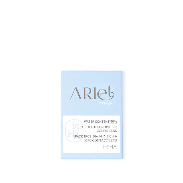 i-SHA Oriana Ariel Brown (YEAR/1 Piece)-MASHED POTATO UK | Colour Contact Lens
