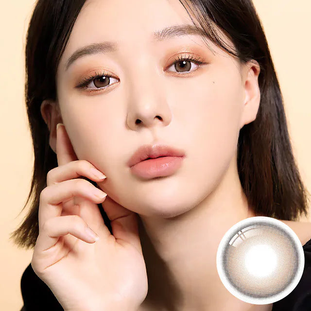 i-SHA Oriana Mune Brown (YEAR/1 Piece)-MASHED POTATO UK | Colour Contact Lens