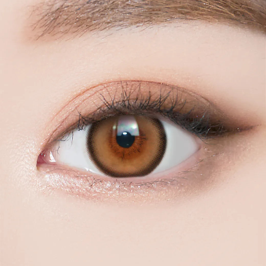 i-SHA Oriana Mune Brown (YEAR/1 Piece)-MASHED POTATO UK | Colour Contact Lens