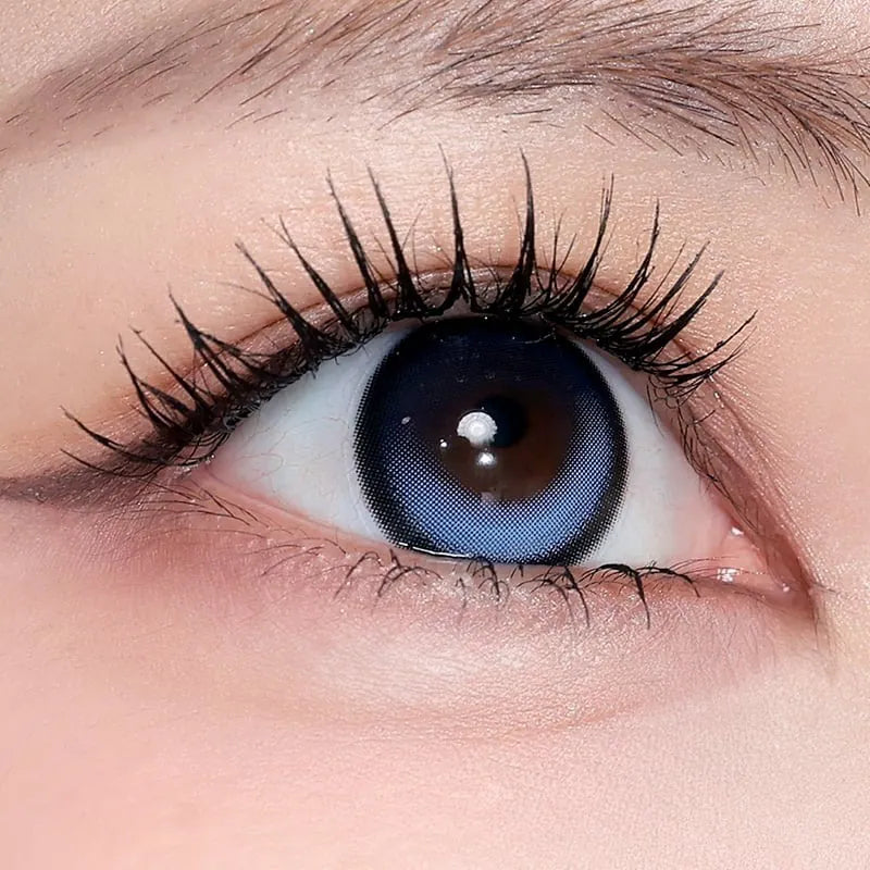 i-SHA Dekame Kiss Me Blue Pop (DAILY/10P)-MASHED POTATO UK | Colour Contact Lens