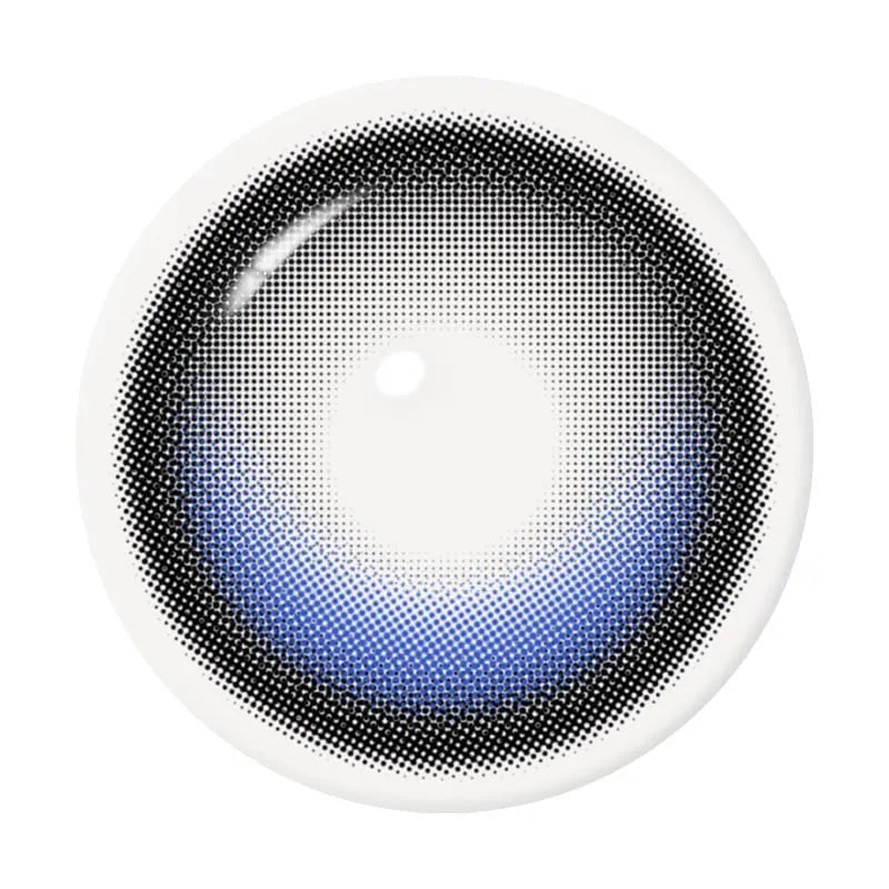 i-SHA Dekame Kiss Me Blue Pop (DAILY/10P)-MASHED POTATO UK | Colour Contact Lens