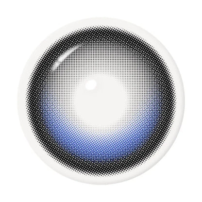 i-SHA Dekame Kiss Me Blue Pop (DAILY/10P)-MASHED POTATO UK | Colour Contact Lens