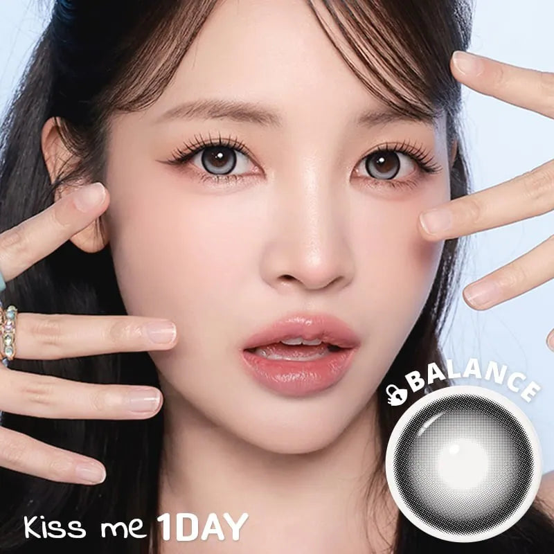 i-SHA Dekame Kiss Me Cloudy Ring (DAILY/10P)-MASHED POTATO UK | Colour Contact Lens