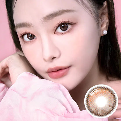 i-SHA Oriana Shade Brown (DAILY/10P)-MASHED POTATO UK | Colour Contact Lens