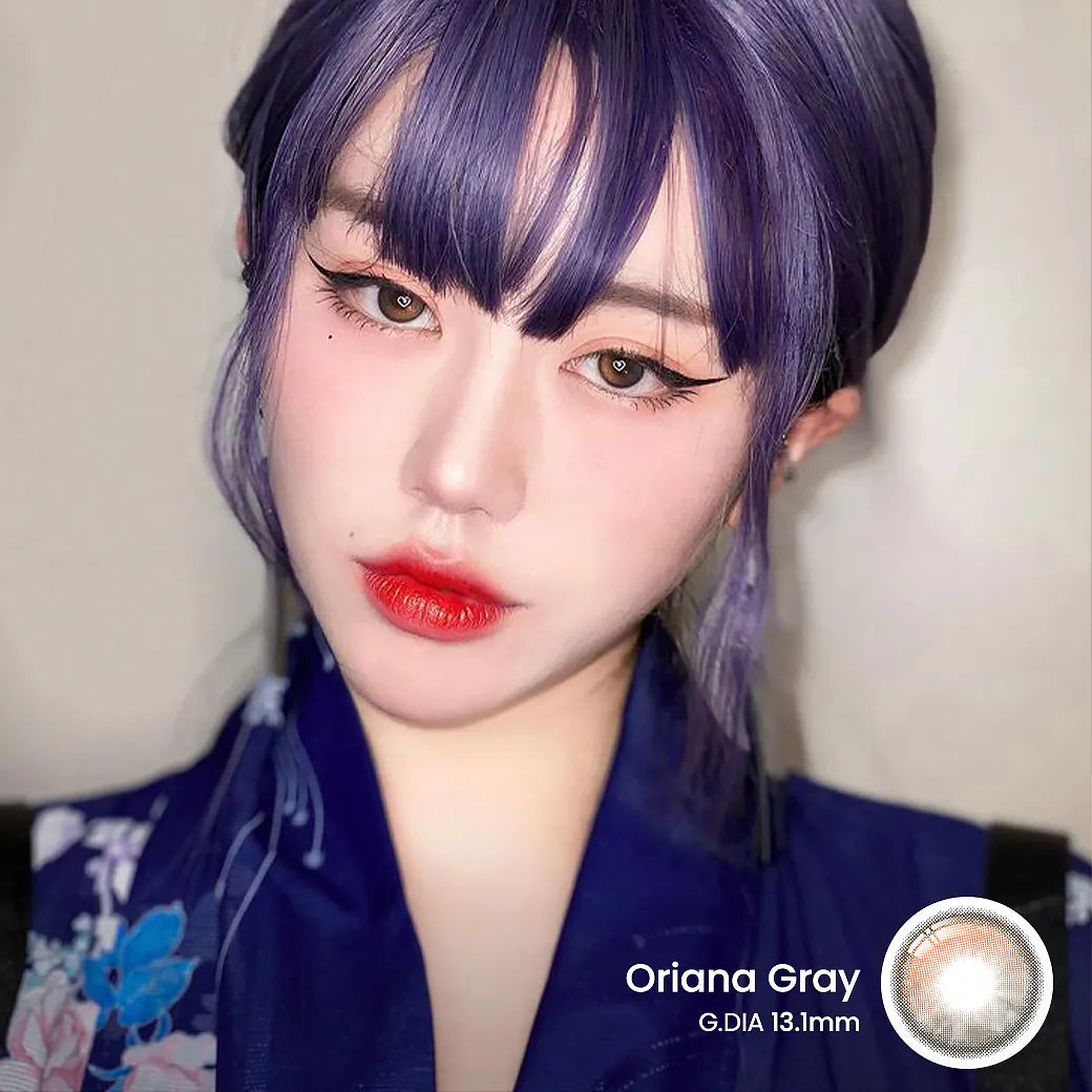 i-SHA Oriana Shade Gray (DAILY/10P)-MASHED POTATO UK | Colour Contact Lens
