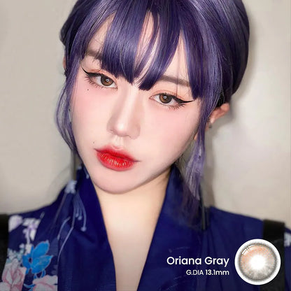 i-SHA Oriana Shade Gray (DAILY/10P)-MASHED POTATO UK | Colour Contact Lens