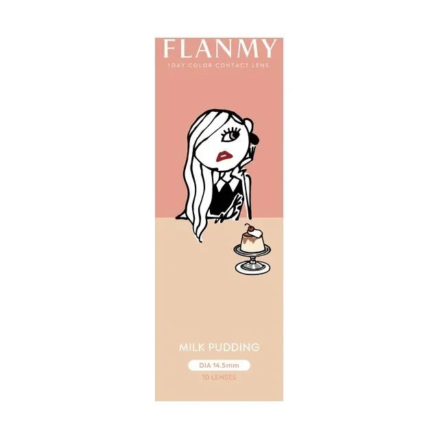 Flanmy Milk Pudding (DAILY/10P)-MASHED POTATO UK | Colour Contact Lens
