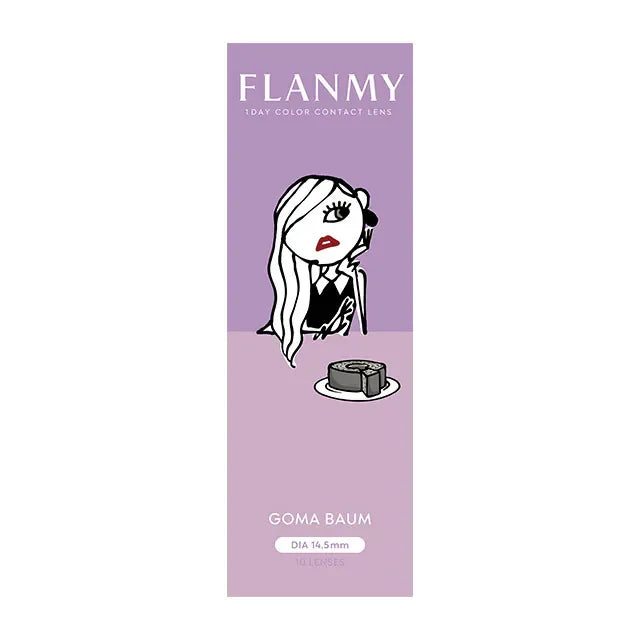 Flanmy Goma Baum (DAILY/10P)-MASHED POTATO UK | Colour Contact Lens
