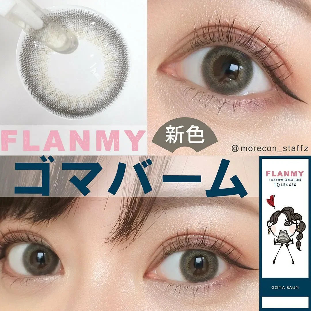 Flanmy Goma Baum (DAILY/10P)-MASHED POTATO UK | Colour Contact Lens