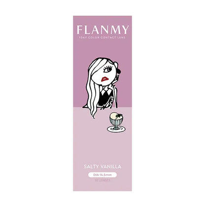 Flanmy Salty Vanilla (DAILY/10P)-MASHED POTATO UK | Colour Contact Lens