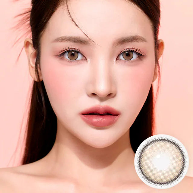 i-SHA Dekame Hug Me Brown (DAILY/10P)-MASHED POTATO UK | Colour Contact Lens