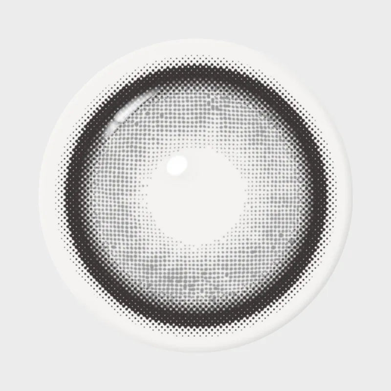 i-SHA Dekame Love Me Gray (DAILY/10P)-MASHED POTATO UK | Colour Contact Lens