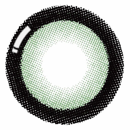 Honey Kiss Chulun Green (DAILY/10P)-MASHED POTATO UK | Colour Contact Lens