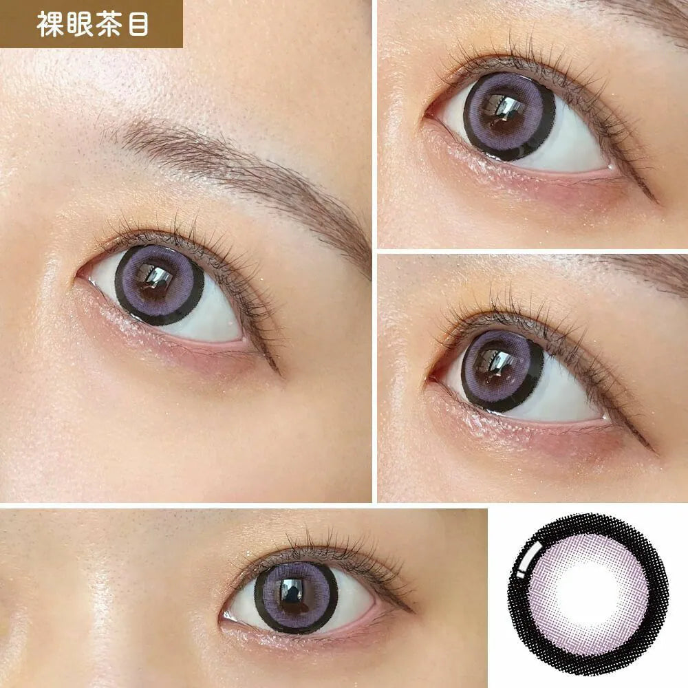 Honey Kiss Chulun Purple (DAILY/10P)-MASHED POTATO UK | Colour Contact Lens