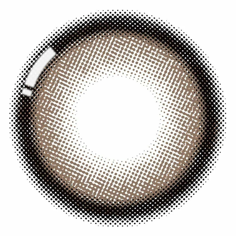 Honey Kiss Chulun Chocolate Gray (DAILY/10P)-MASHED POTATO UK | Colour Contact Lens