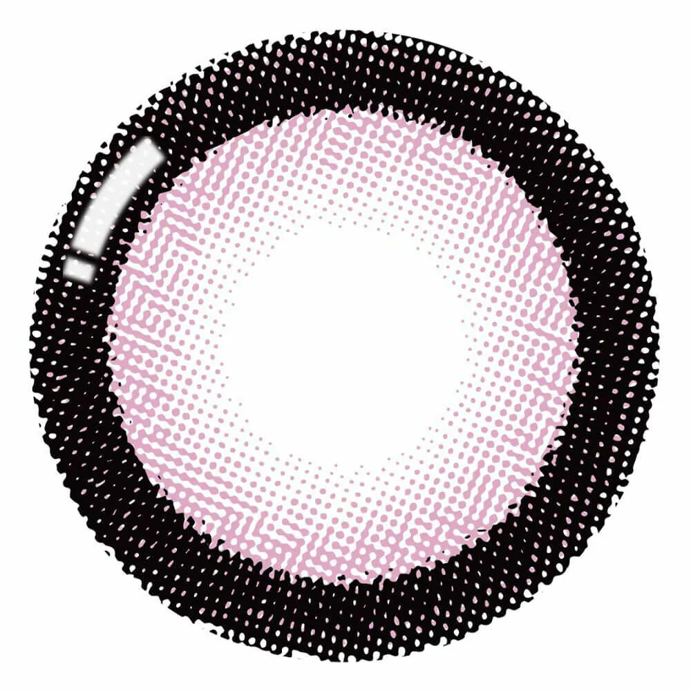 Honey Kiss Chulun Pop Pink (DAILY/10P)-MASHED POTATO UK | Colour Contact Lens
