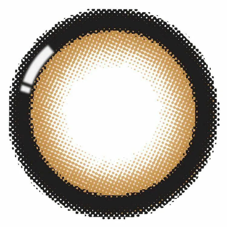 Honey Kiss Chulun Brown (DAILY/10P)-MASHED POTATO UK | Colour Contact Lens