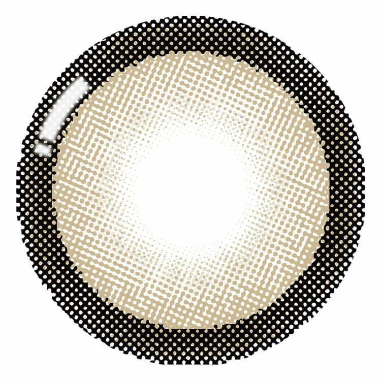 Honey Kiss Chulun Beige (DAILY/10P)-MASHED POTATO UK | Colour Contact Lens