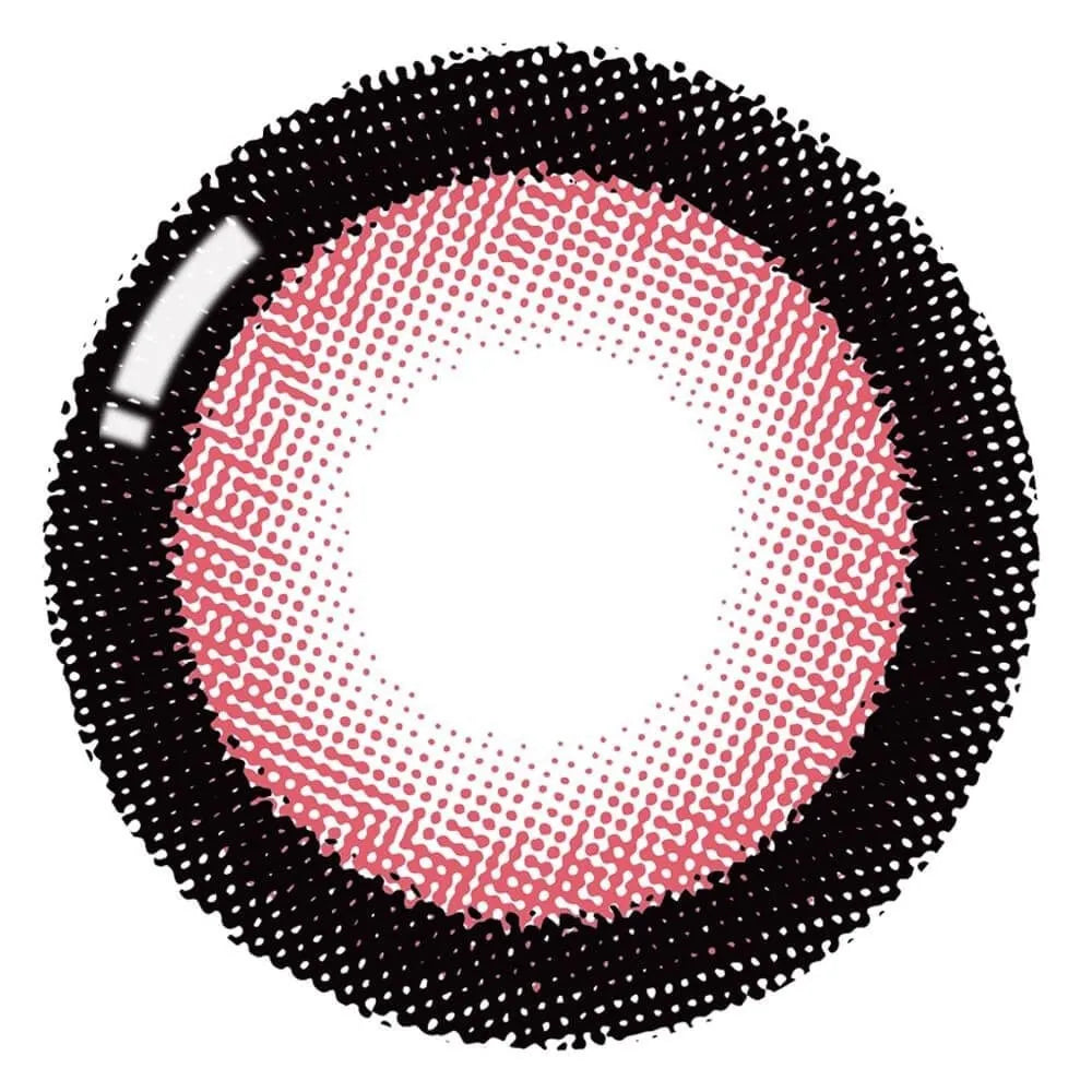 Honey Kiss Chulun Red (DAILY/10P)-MASHED POTATO UK | Colour Contact Lens