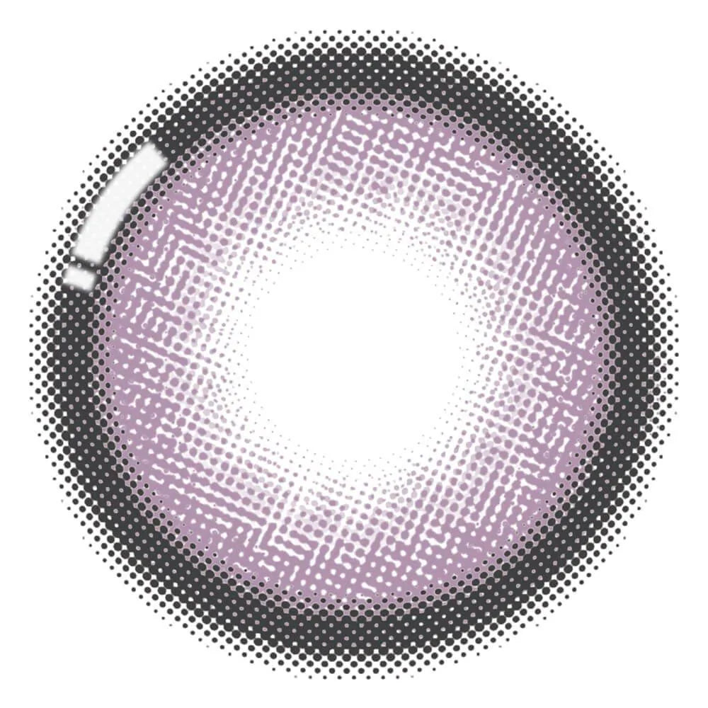 Honey Kiss Chulun Mist Purple (DAILY/10P)-MASHED POTATO UK | Colour Contact Lens