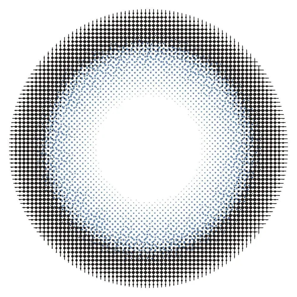 Honey Kiss Chulun Sugar Blue (DAILY/10P)-MASHED POTATO UK | Colour Contact Lens