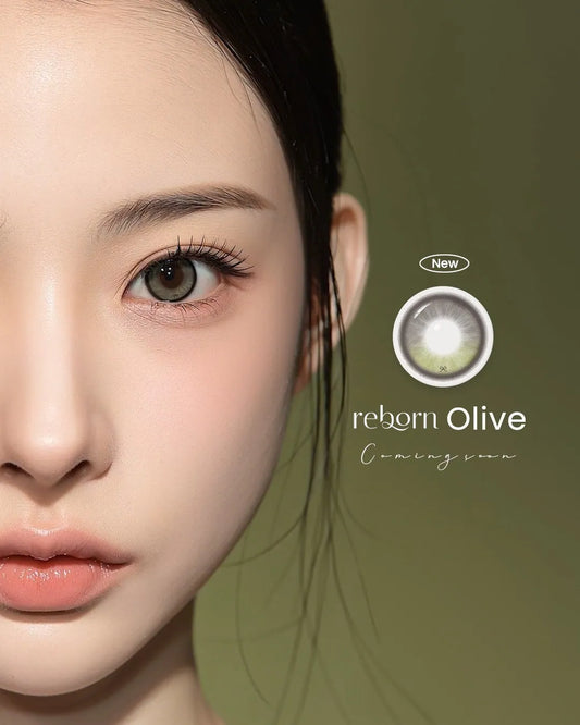 i-SHA Reborn Olive (Month/1 Piece)-MASHED POTATO UK | Colour Contact Lens