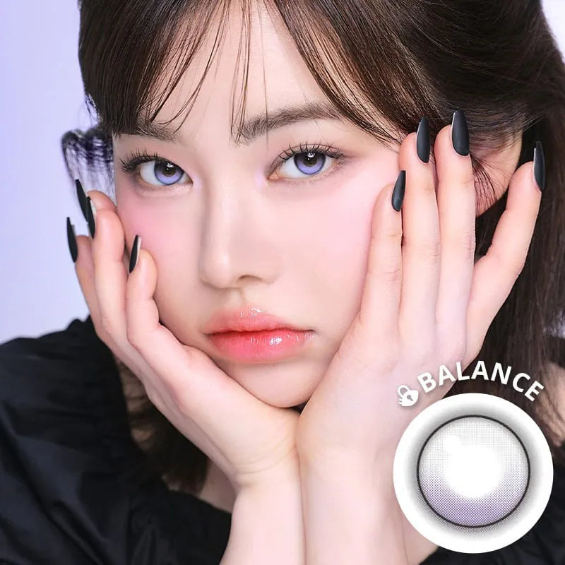 i-Girl One Pick Balance Lavender Mist (Month/1 Piece)-MASHED POTATO UK | Colour Contact Lens