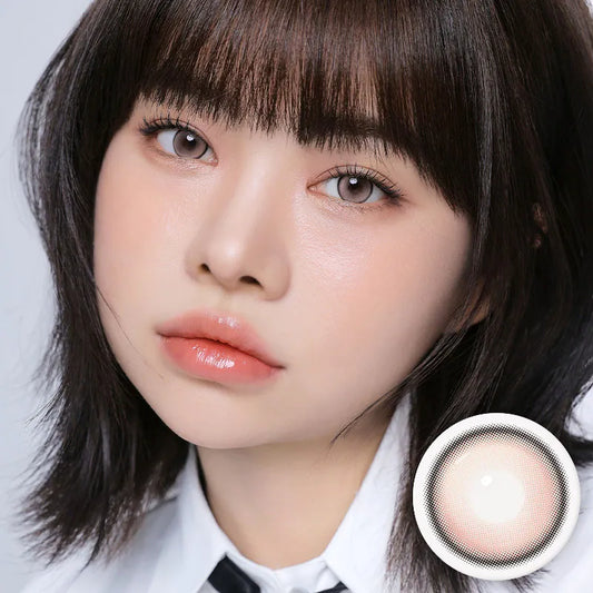 i-Girl One Pick IG Pink Beige (Month/1 Piece)-MASHED POTATO UK | Colour Contact Lens