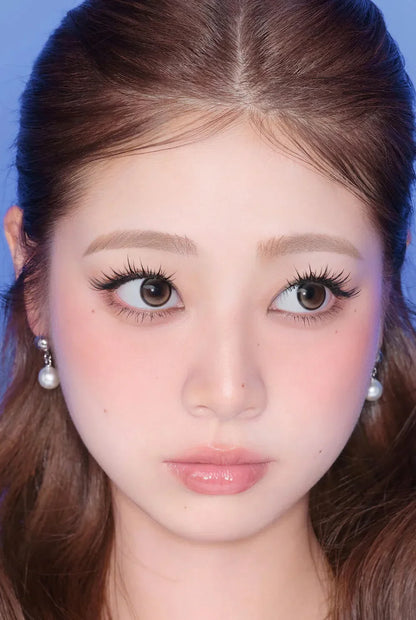 Hapa Kristin Cat-titude Tabby Brown (DAILY/10P)-MASHED POTATO UK | Colour Contact Lens