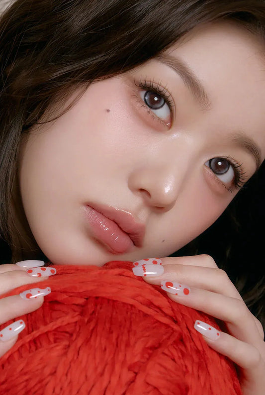 Hapa Kristin Cat-titude Sapphire Gray (DAILY/10P)-MASHED POTATO UK | Colour Contact Lens