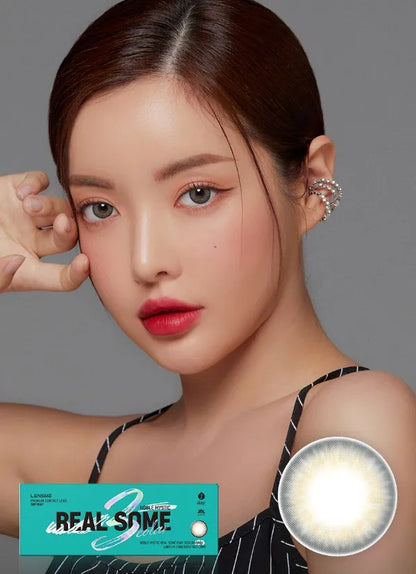 LENSME Noble Mystic Real Some 3 Color Gray (DAILY/30P)