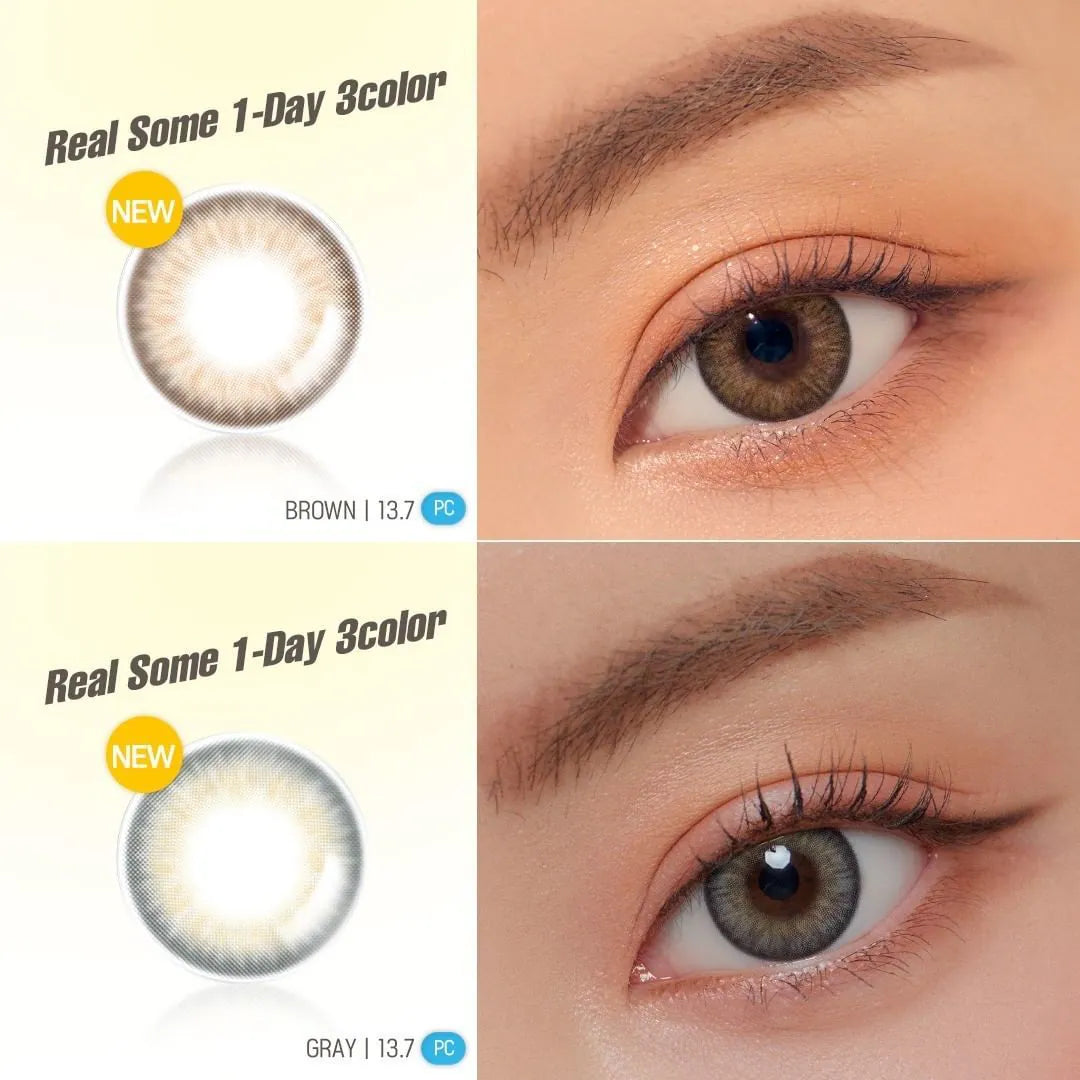 LENSME Noble Mystic Real Some 3 Color Gray (DAILY/30P)