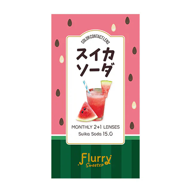Flurry Suika Soda (MONTH/3 Pieces)