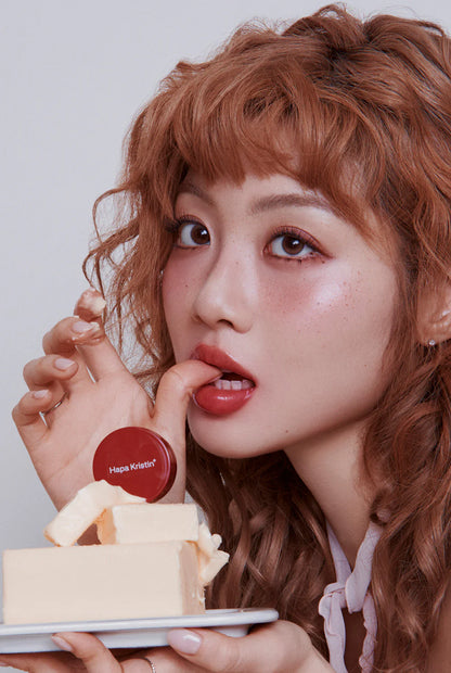 Hapa Kristin Cosmetics Gleam Glow Lip & Blush #101 Rich Red