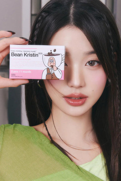 Hapa Kristin Bean Kristin Raw Brown (Month/2P) - MASHED POTATO UK | Colour Contact Lens
