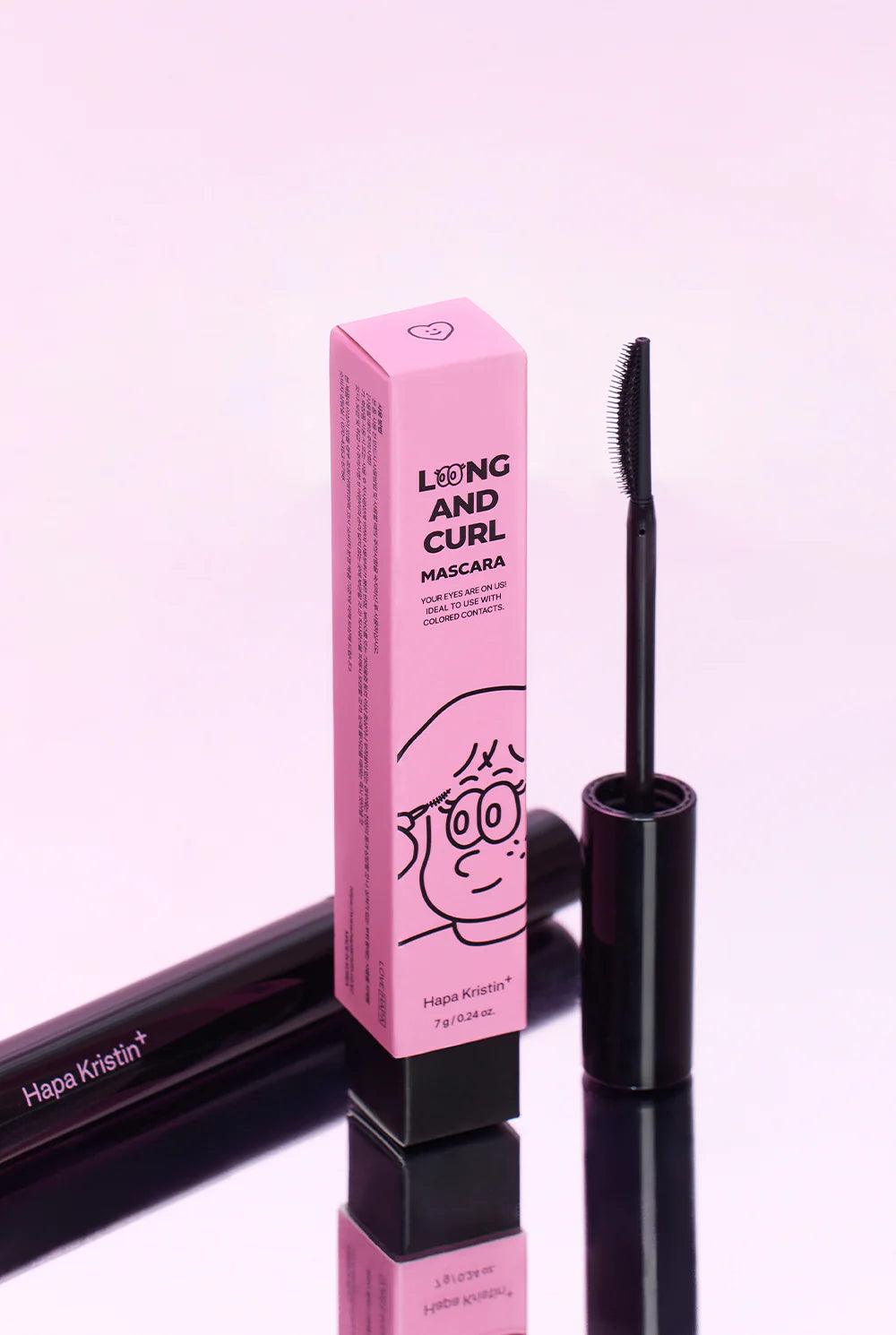 Hapa Kristin Cosmetics Long & Curl Mascara - Black - MASHED POTATO UK | Colour Contact Lens