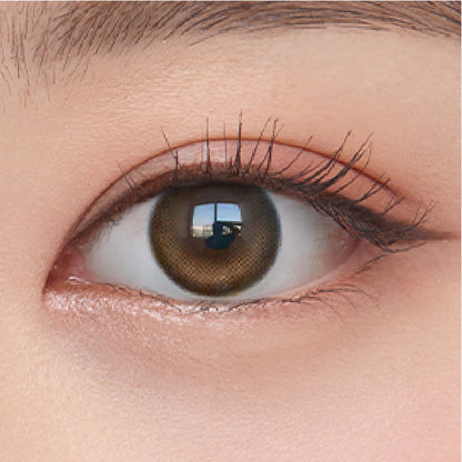 OLENS Glowy Natural Latte Brown (DAILY/10P) - MASHED POTATO UK | Colour Contact Lens