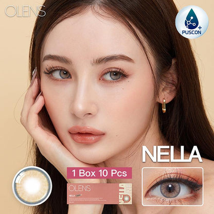OLENS Nella Ash Beige (DAILY/10P) - MASHED POTATO UK | Colour Contact Lens