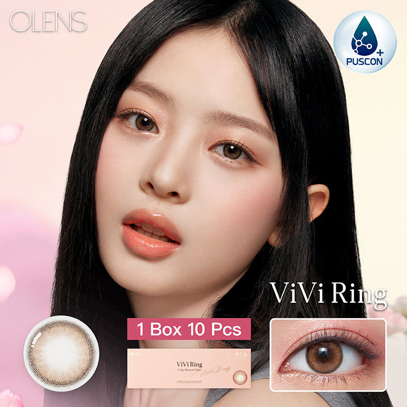 OLENS Vivi Ring Brown (DAILY/10P) - MASHED POTATO UK | Colour Contact Lens